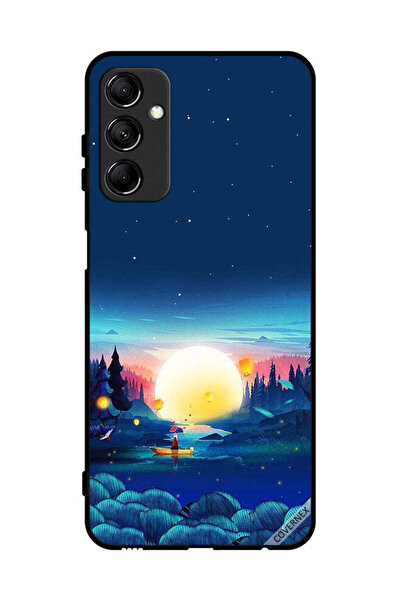 Covernex غطاء حماية لهاتف سامسونج جالاكسي M14 5G، منظر غروب الشمس، طلاء