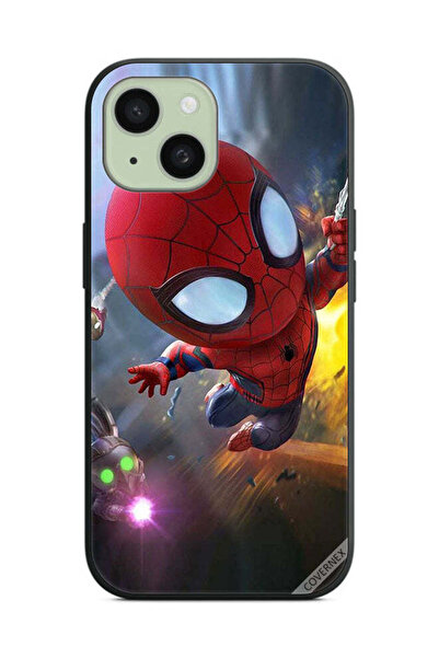 Covernex غطاء حماية لهاتف Apple iPhone 15 Spiderman In Action