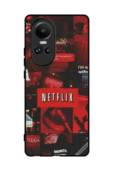 Covernex غطاء حماية لهاتف Oppo Reno10 Netflix Tags