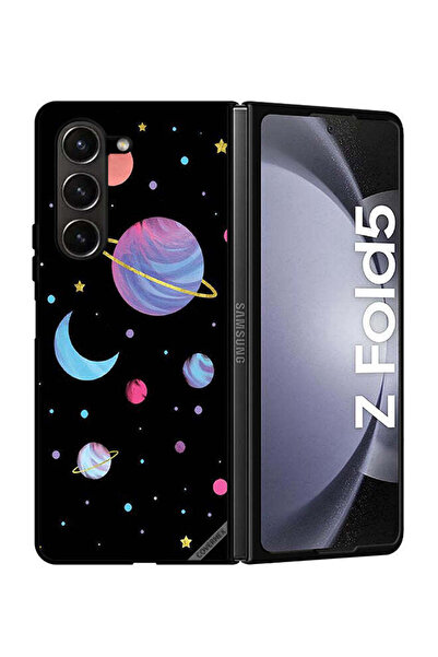 Covernex غطاء حماية لهاتف سامسونج جالاكسي زد فولد 5 - فن الكواكب
