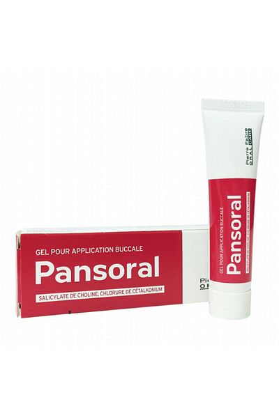 Pierre Fabre Dental Gel, Pierre Fabre, Pansoral, Against Gingivitis and Canker Sores, 15gr