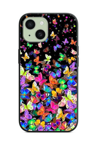 Covernex غطاء حماية لهاتف Apple iPhone 15 بنقشة فراشات صغيرة