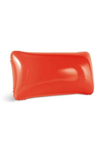 dalimag Inflatable PVC Beach and Camping Pillow, 31 x 18 x 13 cm, Red, dalimag