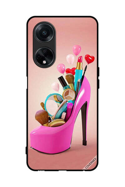 Covernex Protective Case Cover For Oppo A1 5G Shoe With Makeup Items
