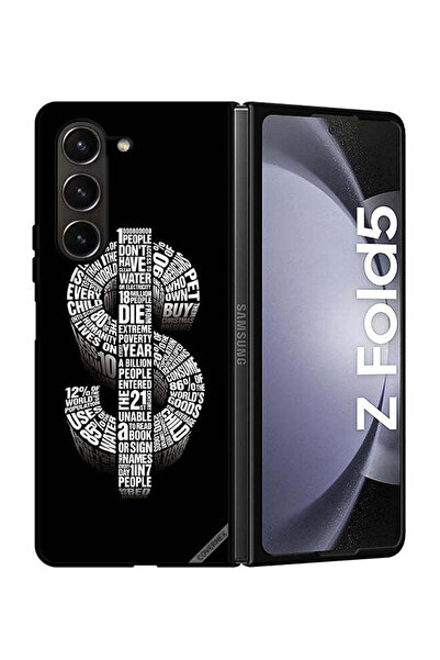 Covernex غطاء حماية لهاتف سامسونج جالاكسي زد فولد 5 بطبعة دولار الخط