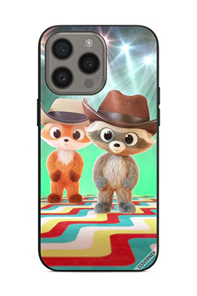 Covernex غطاء حماية لهاتف Apple iPhone 15 Pro - أرانب