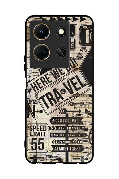 Covernex غطاء حماية لجهاز Infinix Note 30 Here We Go Travel