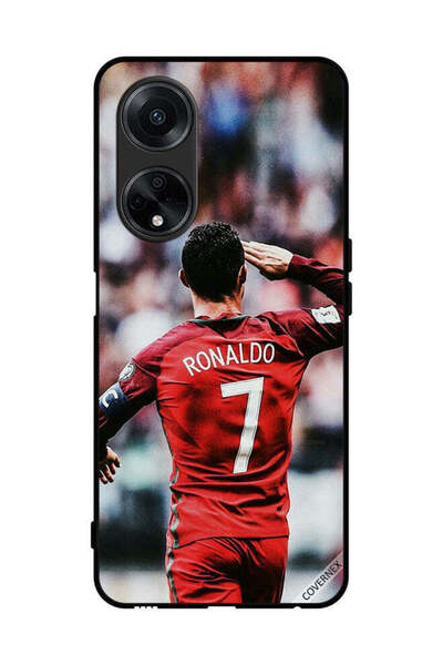 Covernex غطاء حماية لهاتف Oppo A1 5G تحية رونالدو للجمهور