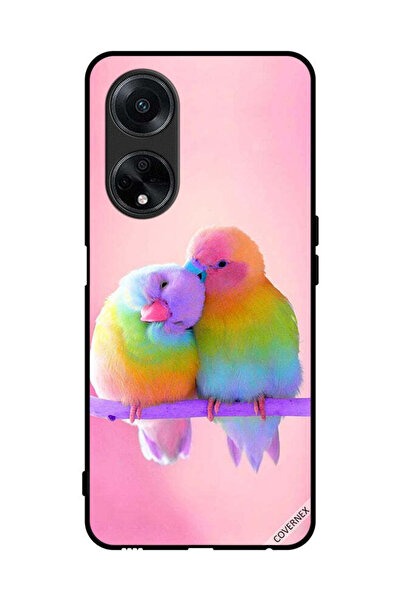Covernex غطاء حماية لهاتف Oppo A1 5G برسومات طيور لطيفة