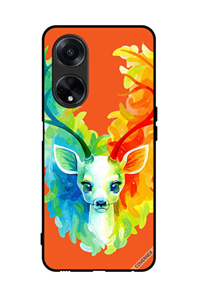 Covernex غطاء حماية لهاتف Oppo A98 5G - غزال ملون