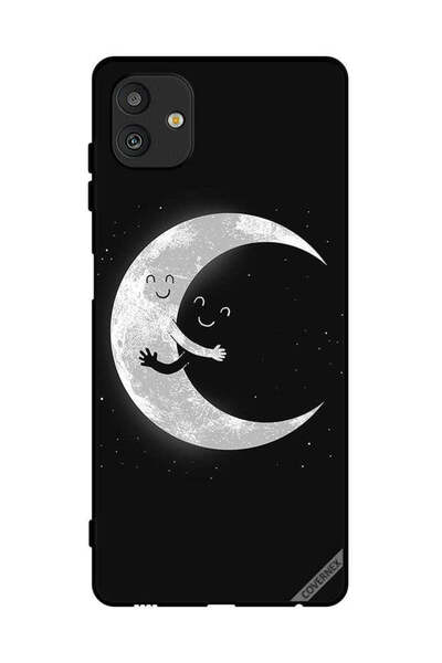 Covernex غطاء حماية لهاتف سامسونج جالاكسي M13 5G عناق القمر والسماء المظلمة