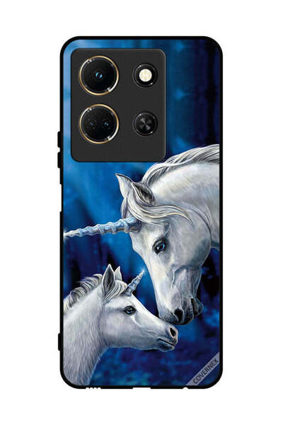 Covernex غطاء حماية لهاتف Infinix Note 30 - محب يونيكورن - طفل يونيكورن