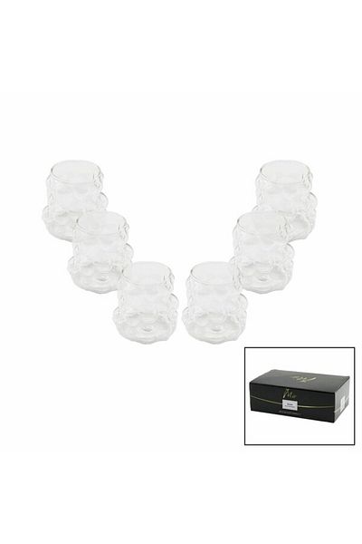 Mena Rise Şirinshop 6Pcs Grape - Bubble Glass Coffee so Cup 90ml 1108107