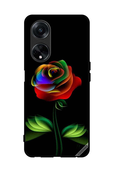 Covernex Protective Case Cover For Oppo A1 5G Rainbow Color Rose