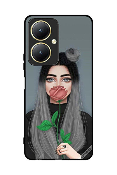 Covernex غطاء حماية لهاتف فيفو Y35 Plus 5G برسومات فتاة لطيفة