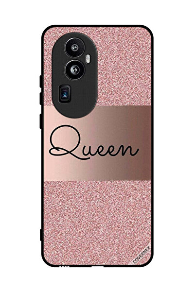 Covernex غطاء حماية لهاتف Oppo Reno 10 Pro Plus بخلفية لامعة من Queen Glitters
