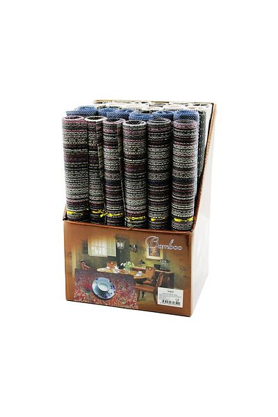 Mena Rise Şirinshop Bamboo Plastic - Rectangular American Service Six Mix 1108107