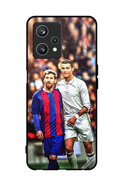 Covernex غطاء حماية لهاتف Realme 9 Pro ميسي وكريستيانو رونالدو