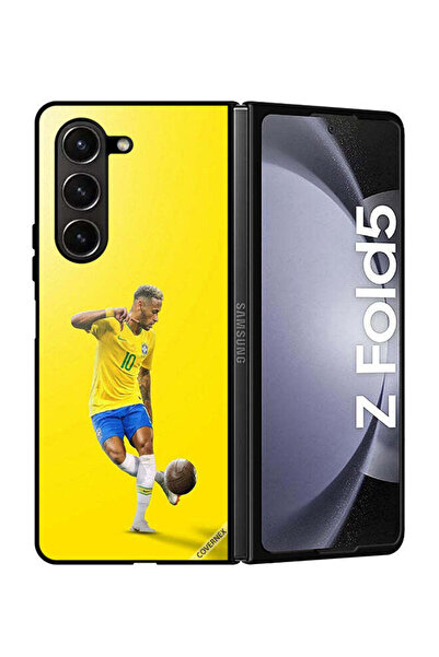 Covernex غطاء حماية لهاتف سامسونج جالاكسي زد فولد 5 نيمار مع كرة القدم