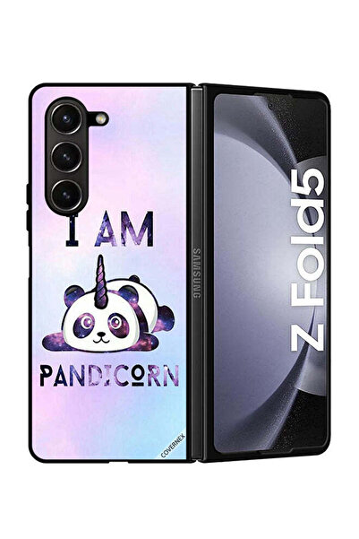 Covernex غطاء حماية لهاتف سامسونج جالاكسي زد فولد 5، رسم أنا بانديكورن