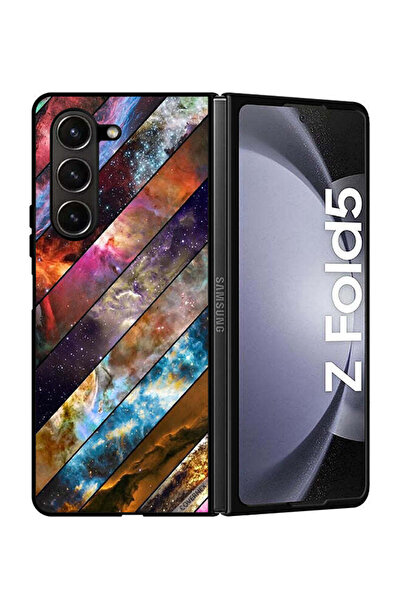 Covernex غطاء حماية لهاتف سامسونج جالاكسي زد فولد بنقشة 5 خطوط