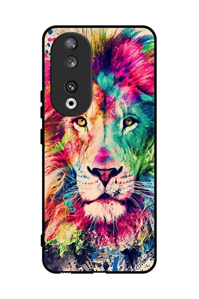 Covernex غطاء حماية لهاتف Honor 90 بتصميم رسمة الأسد