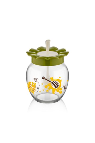 Mena Rise Şirinshop Frutta Jar with Spoon 370Cc 1108107