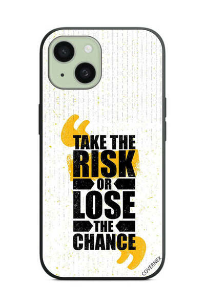 Covernex Protective Case Cover For Apple iPhone 15 Plus Take The Risk