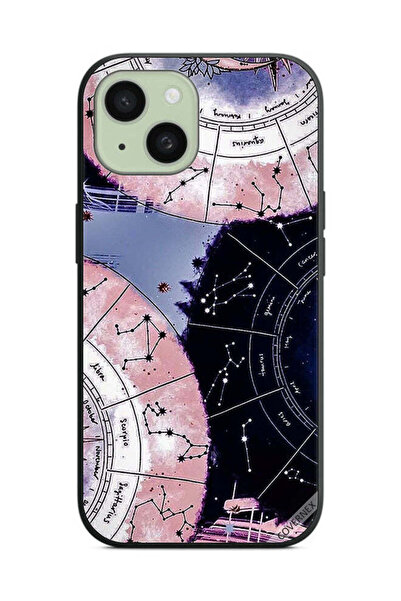 Covernex غطاء حماية لهاتف Apple iPhone 15 بخلفية الأبراج والتنجيم