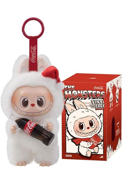 OEM Labubu Coca-Cola with Bottle – Collectible Figurine Plus with Hanger, Special Edition 1:1