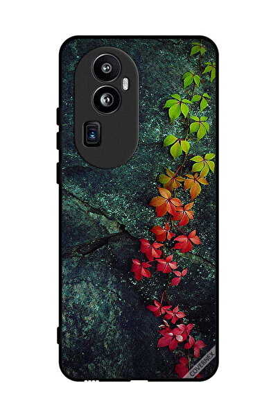 Covernex غطاء حماية لهاتف Oppo Reno 10 Pro Plus بأوراق جميلة