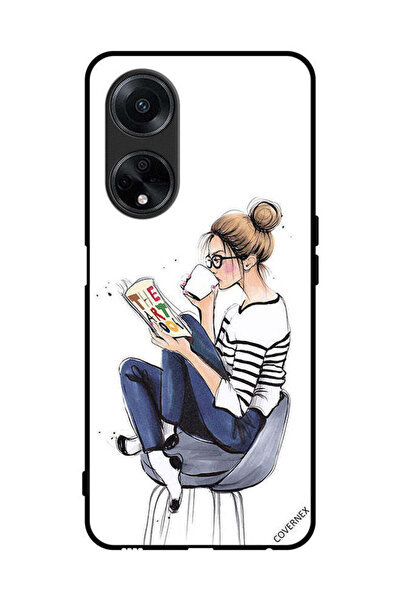 Covernex غطاء حماية لهاتف Oppo F23 5G - قراءة كتاب الفن