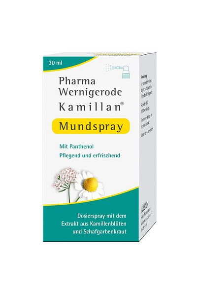 Pharma Wernigerode Mouth Spray, Pharma Wernigerode, Kamillian, with Panthenol and Chamomile, 30ml