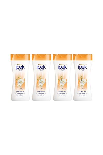 İpek Silk Shampoo 480 ml Normal Hair Orchid X 4 Pcs