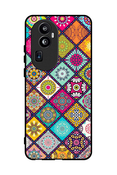 Covernex غطاء حماية لهاتف Oppo Reno 10 بنمط ماندالا صيني بأشكال إسلامية