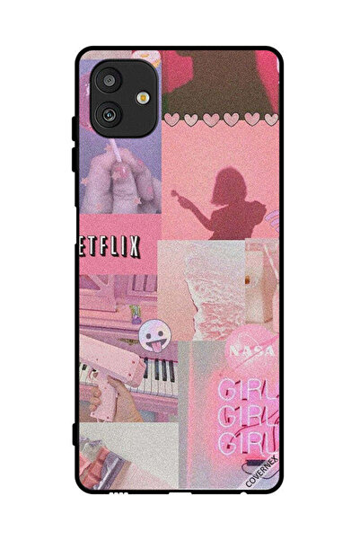 Covernex غطاء حماية لهاتف سامسونج جالاكسي M13 5G - مشبك فني للبنات