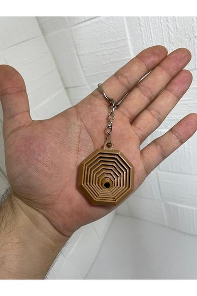 3dmakers سلسلة مفاتيح فيدجيت - لعبة فيدجيت عملية لتخفيف التوتر |   تصميم محمول للطباعة ثلاثية الأبعاد