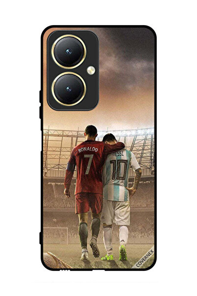 Covernex غطاء حماية لهاتف فيفو Y35 Plus 5G ميسي ورونالدو