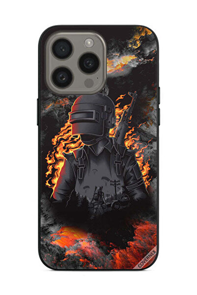 Covernex غطاء حماية لهاتف Apple iPhone 15 Pro Max - لاعب يدمر الأعداء