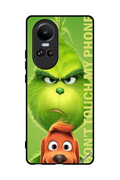 Covernex Protective Case Cover For Oppo Reno10 Pro Don't Touch My Phone Angry