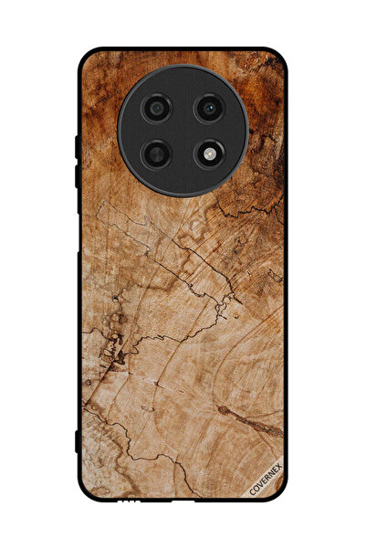 Covernex غطاء حماية لهاتف هواوي نوفا Y91 بنمط خشبي عتيق