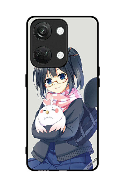 Covernex غطاء حماية لهاتف OnePlus Nord 3 5G، رسم فتاة تحمل حيوانًا أليفًا