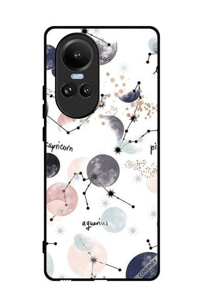 Covernex غطاء حماية لهاتف Oppo Reno10 Pro - رسومات الكواكب