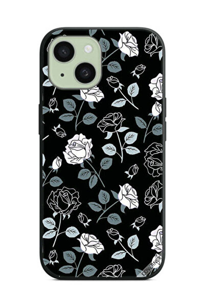 Covernex غطاء حماية لهاتف Apple iPhone 15 Plus بنمط زهور