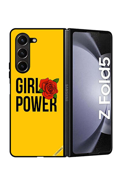 Covernex غطاء حماية لهاتف سامسونج جالاكسي زد فولد 5 - فتاة باور يلو