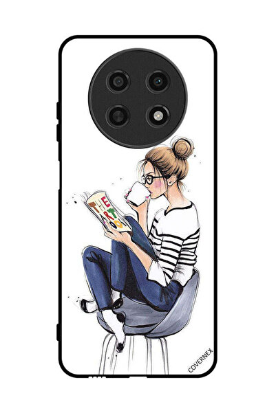 Covernex غطاء حماية لهاتف هواوي نوفا Y91 - قراءة كتاب الفن