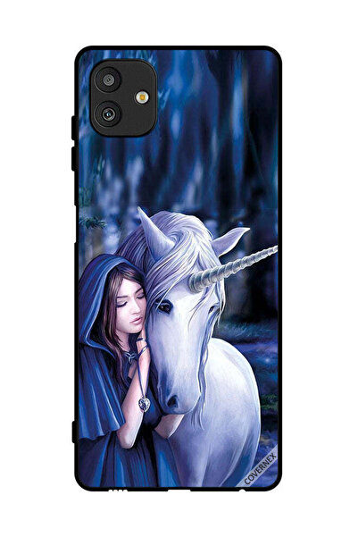 Covernex غطاء حماية لهاتف سامسونج جالاكسي M13 5G فتاة تحب وحيد القرن