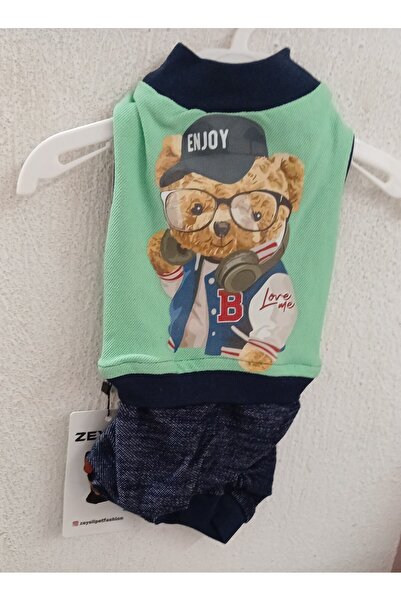 Zeyşil Pati Giyim Zeyşil Petfashion Loveme Jumpsuit Athlete