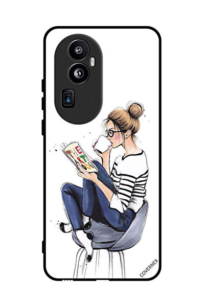 Covernex غطاء حماية لهاتف Oppo Reno 10 Pro Plus - قراءة كتاب الفن