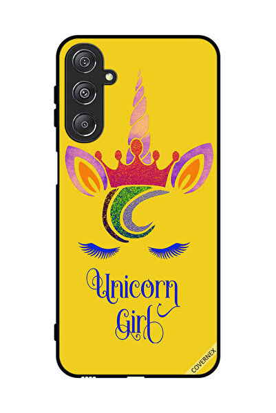 Covernex غطاء حماية لهاتف سامسونج جالاكسي M34 5G برسومات فتاة يونيكورن